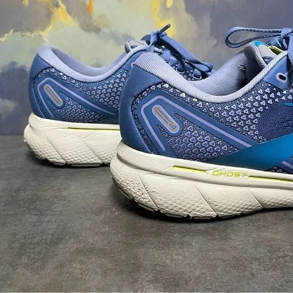 Brooks Ghost 14 Women's Blue Running Shoes Size 10.5B - Picture 10 of 16